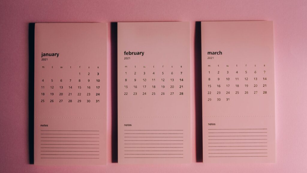 wall calendars